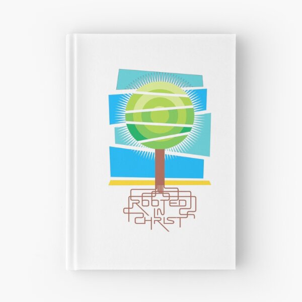 Item preview, Rooted in Christ - Design of a Tree with Roots that Spell Out the Bible Verse designed and sold by Vector-Artist.