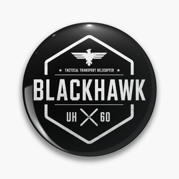 Item preview, Blackhawk Tactical Military Helicopter Eagle Army Veteran Badge designed and sold by sportfantees.