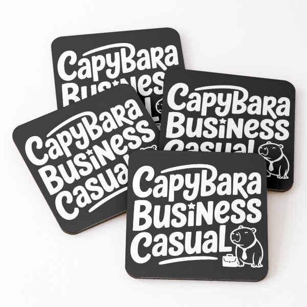 Item preview, Capybara Business Casual designed and sold by theartfulaspie.