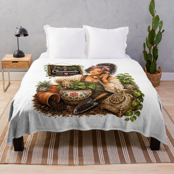 Item preview, Plantando y Chismeando – Funny Latina Plant Mom & Houseplant Lover designed and sold by CottageGardenCo.