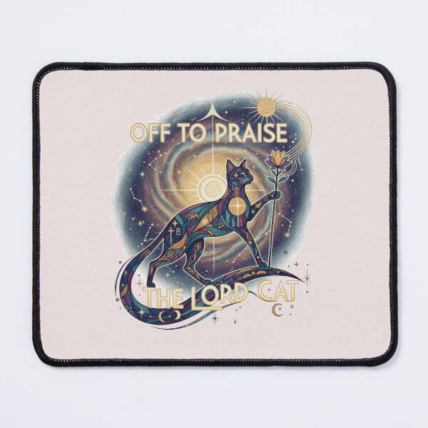 Item preview, Off to Praise The Lord Cat designed and sold by SkrabinhoArt.