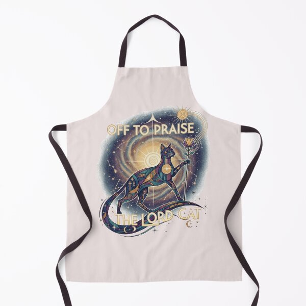 Item preview, Off to Praise The Lord Cat designed and sold by SkrabinhoArt.