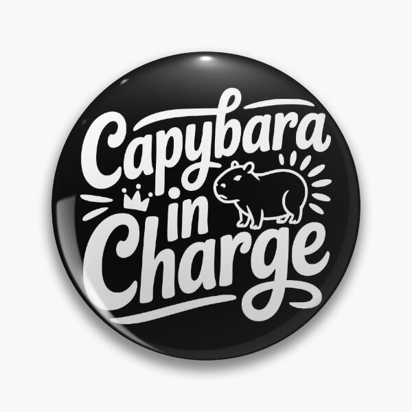 Item preview, Capybara in Charge designed and sold by theartfulaspie.