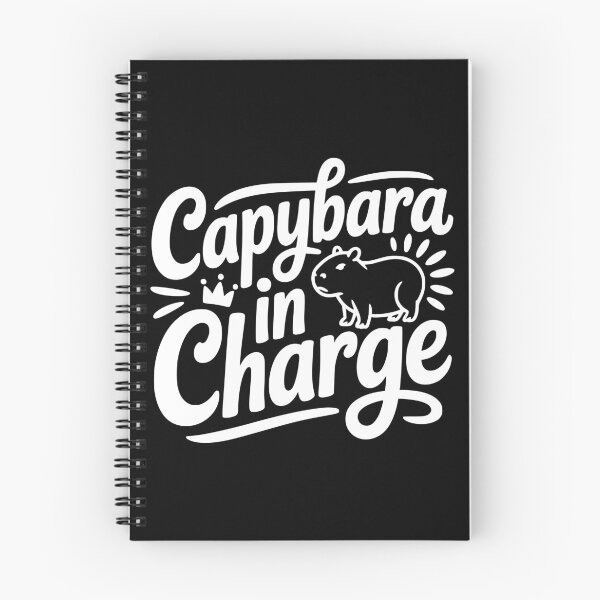 Item preview, Capybara in Charge designed and sold by theartfulaspie.