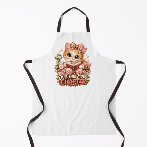 Item preview, Just One More Chapter – Cute Cat Book Lover Cozy Reading Aesthetic designed and sold by HO•Designs.