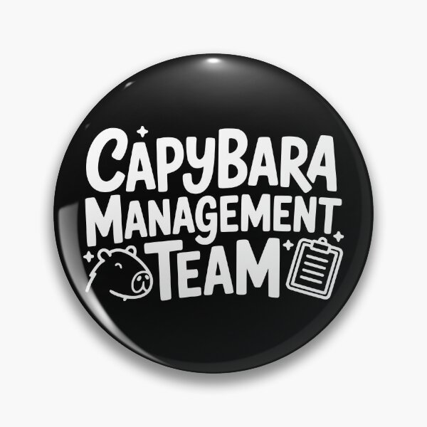 Item preview, Capybara Management Team designed and sold by theartfulaspie.