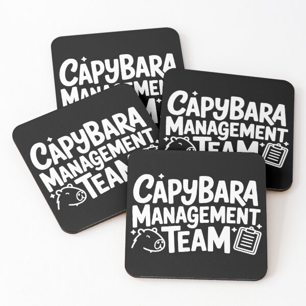Item preview, Capybara Management Team designed and sold by theartfulaspie.