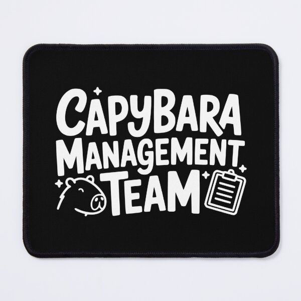 Item preview, Capybara Management Team designed and sold by theartfulaspie.