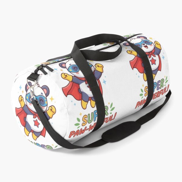 Item preview, Super Paw-Werful Panda Hero Cute Flying Superhero designed and sold by Amir Faysal.