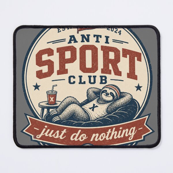 Item preview, antisport club designed and sold by LgndryPhoenix.