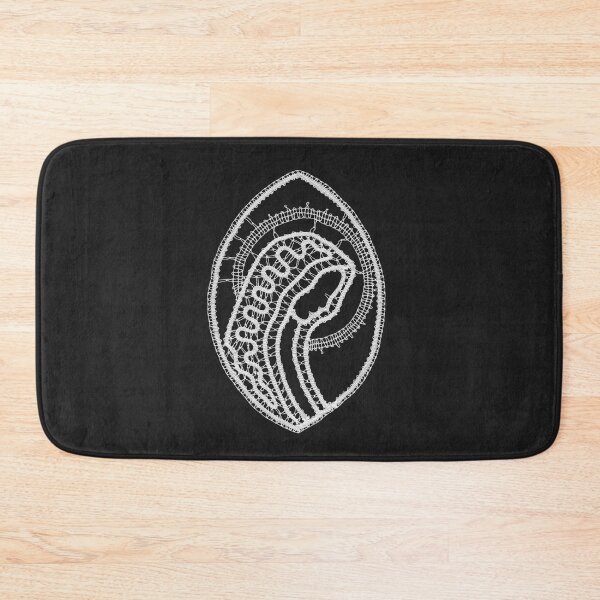 Item preview, Catholic Blessed Virgin Mary White Lace on Black Velvet designed and sold by homemadecreate.