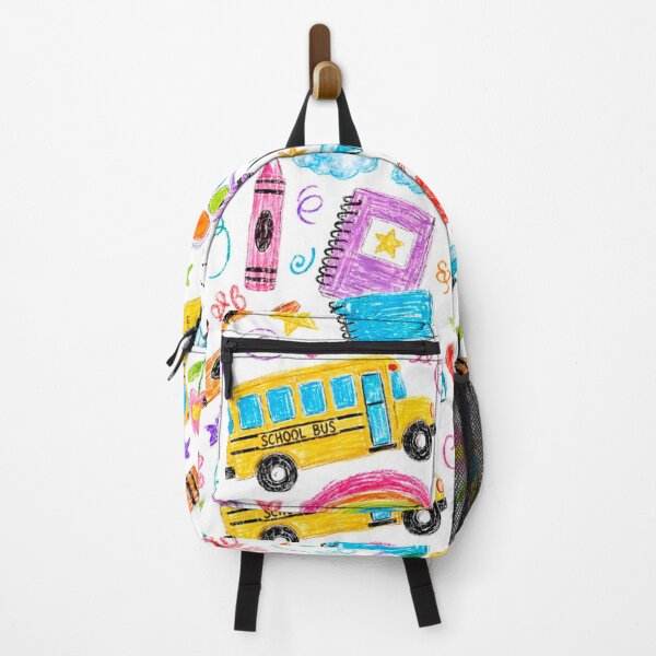 Item preview, Back To School Crayon Doodle Pattern designed and sold by crystalar95.