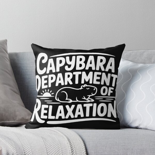 Item preview, Capybara Department of Relaxation designed and sold by theartfulaspie.