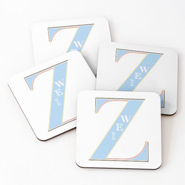Item preview, ZWEI German Number Two Cyber Neon Typography designed and sold by NornAxiom.