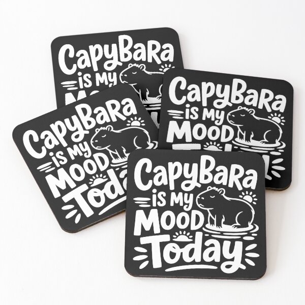 Item preview, Capybara Is My Mood Today designed and sold by theartfulaspie.