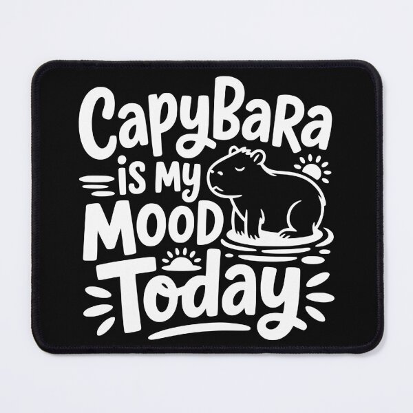 Item preview, Capybara Is My Mood Today designed and sold by theartfulaspie.