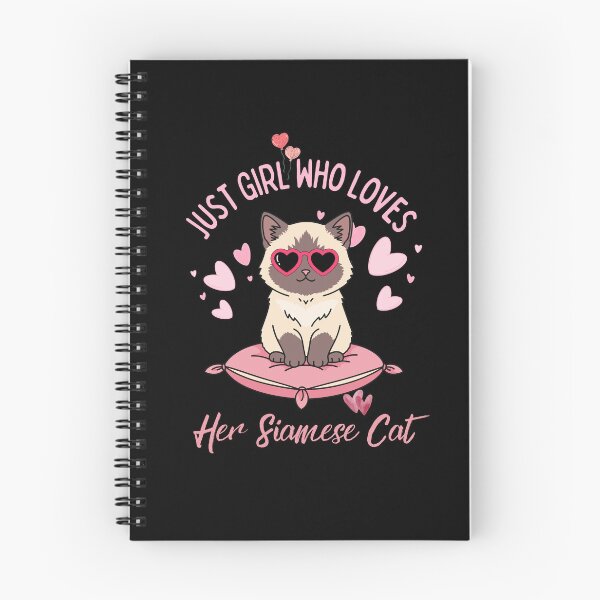 Item preview, Just A Girl Who Loves Her Siamese Cat Heart Sunglasses Cute Pink Hearts designed and sold by Fateh-Kro ⭐⭐⭐⭐⭐.