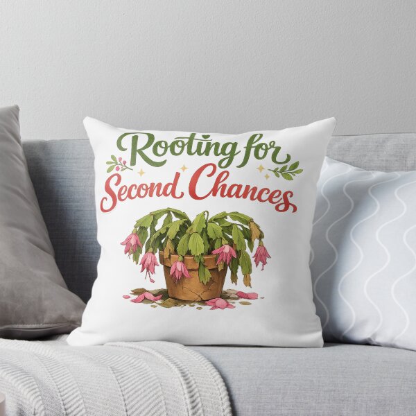 Item preview, Rooting for Second Chances – Funny Wilted Plant Lover Design designed and sold by CottageGardenCo.