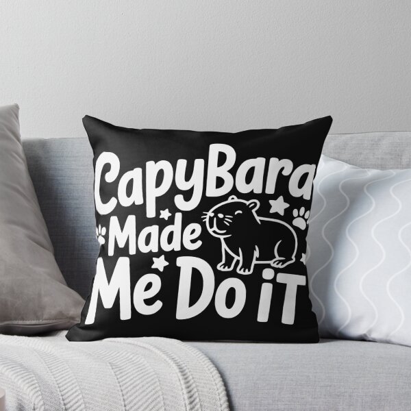 Item preview, Capybara Made Me Do It designed and sold by theartfulaspie.
