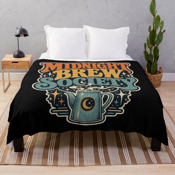 Item preview, Celestial Coffee Pot - Retro Midnight Brew Society designed and sold by Graphic Vibe Designs.