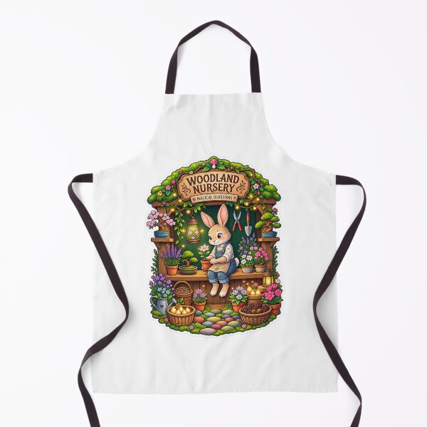 Item preview, Woodland Nursery | Magical Blossoms | Bunny Gardener | Cottagecore Garden designed and sold by MrDev.