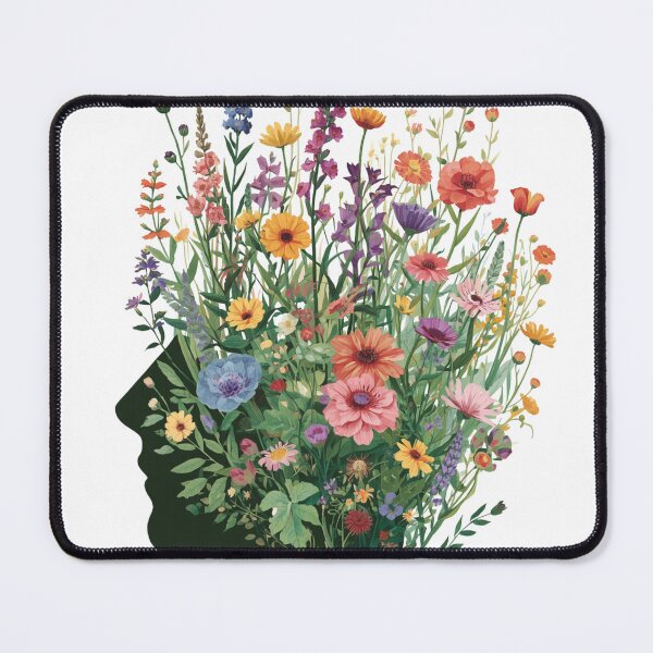 Item preview, Wildflower mind designed and sold by catcurio.