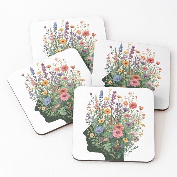Item preview, Wildflower mind designed and sold by catcurio.