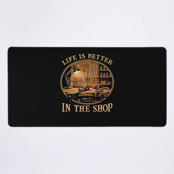 Item preview, Life Is Better In The Shop Vintage Woodworking designed and sold by Hedoraxe.