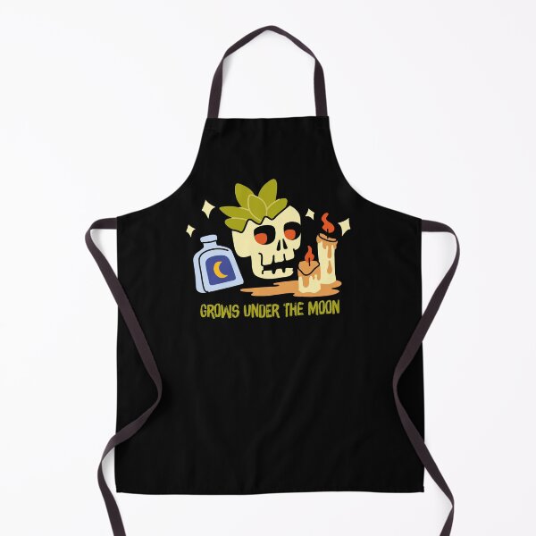 Item preview, Spooky Skull Plant Grows Under The Moon designed and sold by Panna Limon Store.