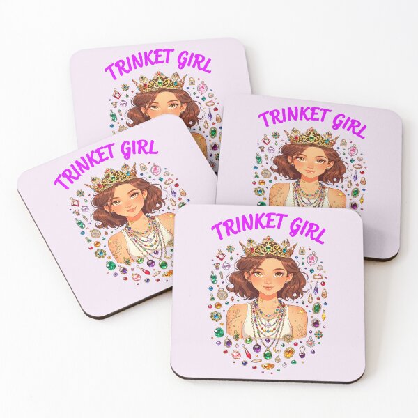 Item preview, TRENDY TRINKET GIRL DESIGN 1 designed and sold by DigitalandPhoto.