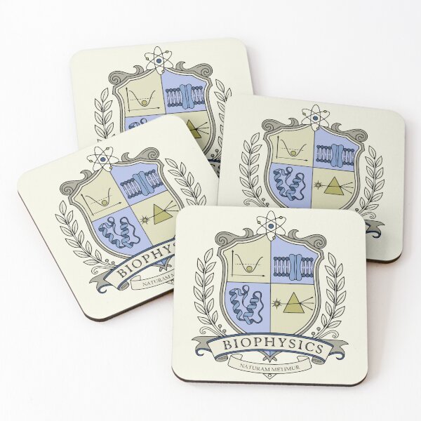 Item preview, Biophysics Crest - Science Coat of Arms designed and sold by MicroMarket.