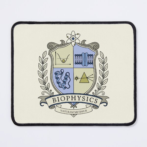 Item preview, Biophysics Crest - Science Coat of Arms designed and sold by MicroMarket.