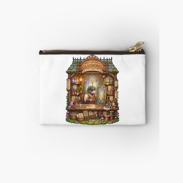 Item preview, Mole’s Botanical Glassworks | Stained Glass Artist | Woodland Cottage designed and sold by MrDev.
