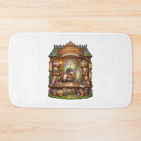Item preview, Mole’s Botanical Glassworks | Stained Glass Artist | Woodland Cottage designed and sold by MrDev.