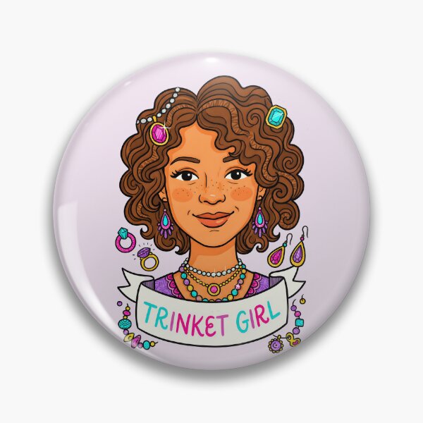 Item preview, TRENDY TRINKET GIRL DESIGN 2 designed and sold by DigitalandPhoto.