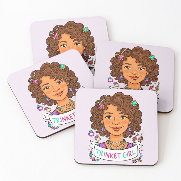Item preview, TRENDY TRINKET GIRL DESIGN 2 designed and sold by DigitalandPhoto.