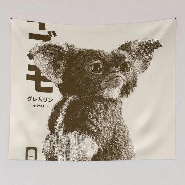 Item preview, Gizmo Retro Japanese Poster  designed and sold by AnimeArsenalPrints.