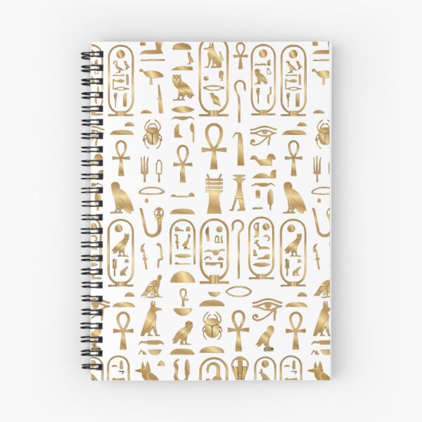 Item preview, Ancient Egyptian Hieroglyphs Golden Pattern Streetwear T-Shirt, Phone Case & Mask designed and sold by SupernovaNote.