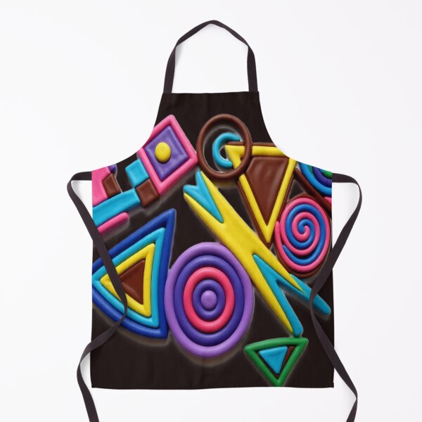 Item preview, shape language C br colorful geometric abstract design designed and sold by SmashingDeals.