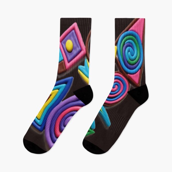 Item preview, shape language C br colorful geometric abstract design designed and sold by SmashingDeals.