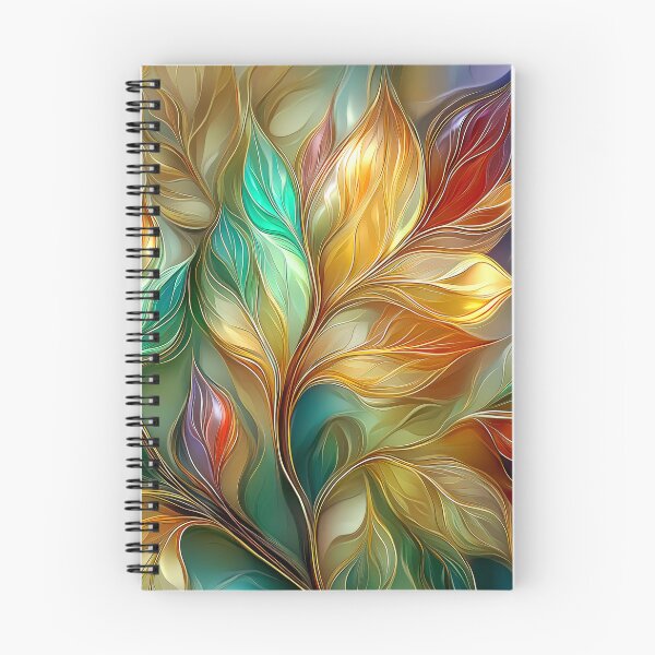 Item preview, Abstract Autumn Leaves  Art | Maple Fall Nature Illustration designed and sold by MargaretWiktor.