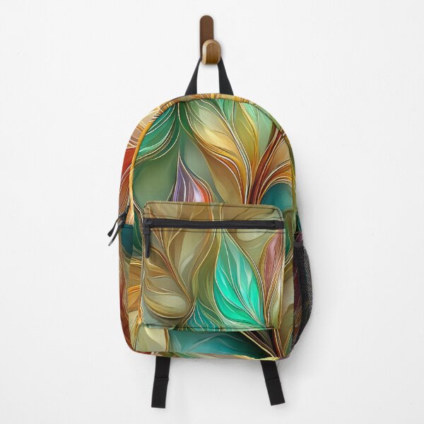 Item preview, Abstract Autumn Leaves Art | Maple Fall Nature Illustration designed and sold by MargaretWiktor.