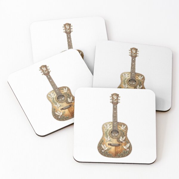 Item preview, Guitar for Peace, Music, Harmony, Hope Artwork designed and sold by Marcu Ioachim.