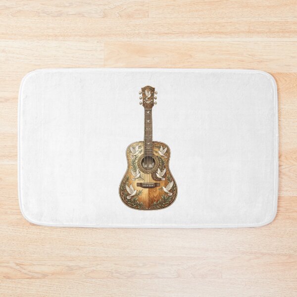 Item preview, Guitar for Peace, Music, Harmony, Hope Artwork designed and sold by Marcu Ioachim.