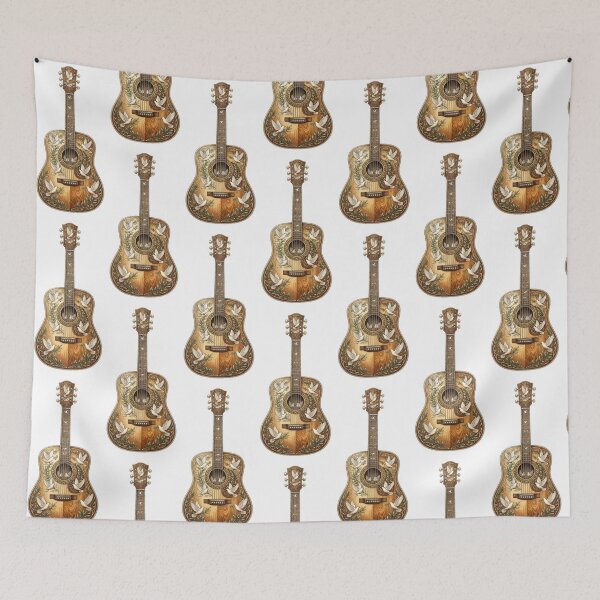 Item preview, Guitar for Peace, Music, Harmony, Hope Artwork designed and sold by Marcu Ioachim.