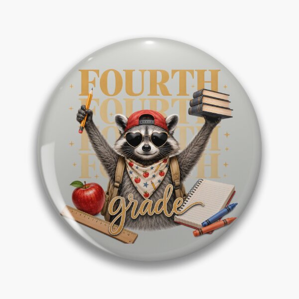 Item preview, Back to School Fourth Grade Funny T Shirt for Kids designed and sold by MalwasBasket.