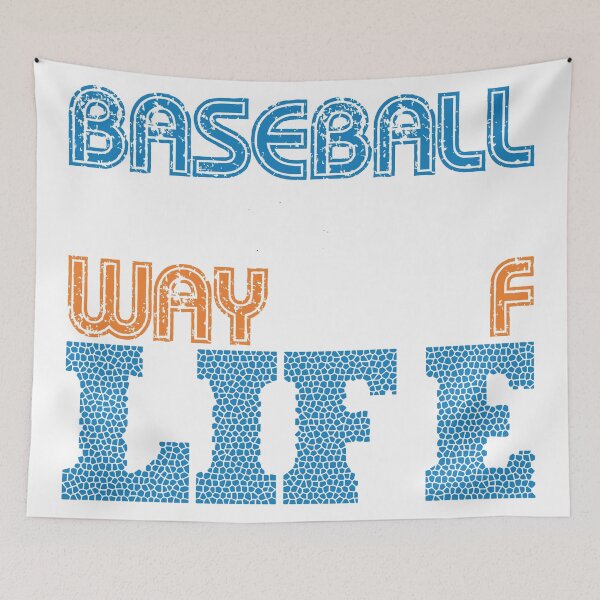 Item preview, Baseball Is A Way Of Life - Vintage Sports Typography designed and sold by Cellara91.