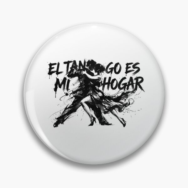 Item preview, El Tango Es Mi Hogar Argentine Tango Dance Ink Artwork designed and sold by Nakrisa.
