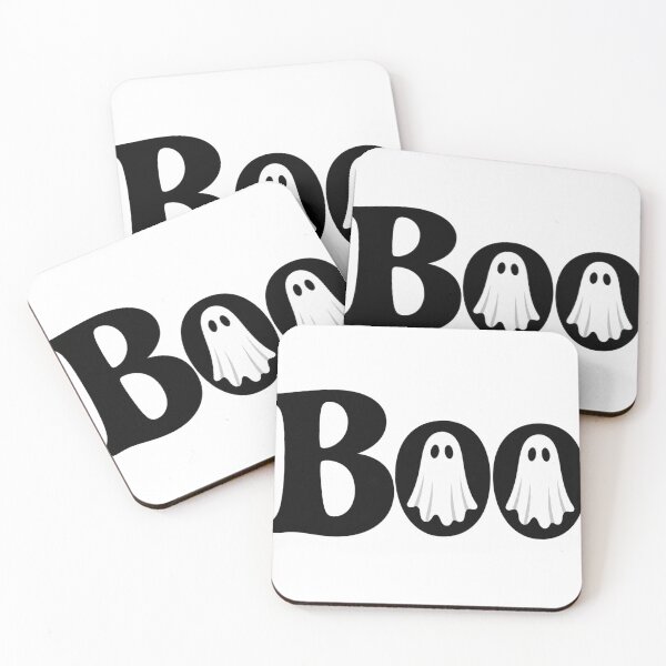 Item preview, Boo Ghost Halloween for White or pale background designed and sold by BearLoveDesign.