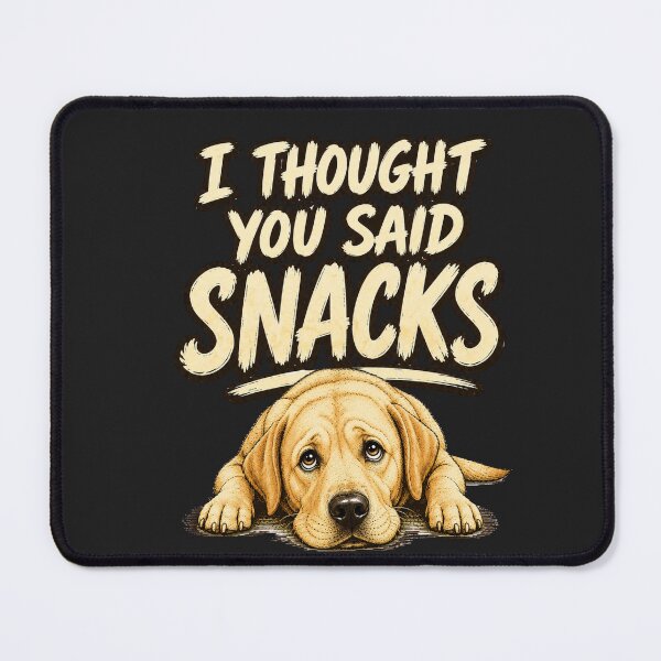 Item preview, I Thought You Said Snacks Funny Labrador Dog Shirt Cute Hungry Puppy Meme Pet Lover Gift designed and sold by AdicretorDesign.